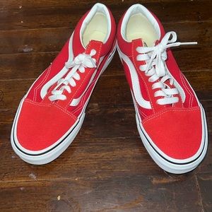 Vans Women’s size 8 color Red